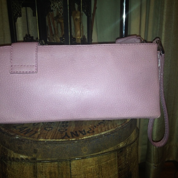 Valentino Leather Flower Applique Clutch - Picture 3 of 4